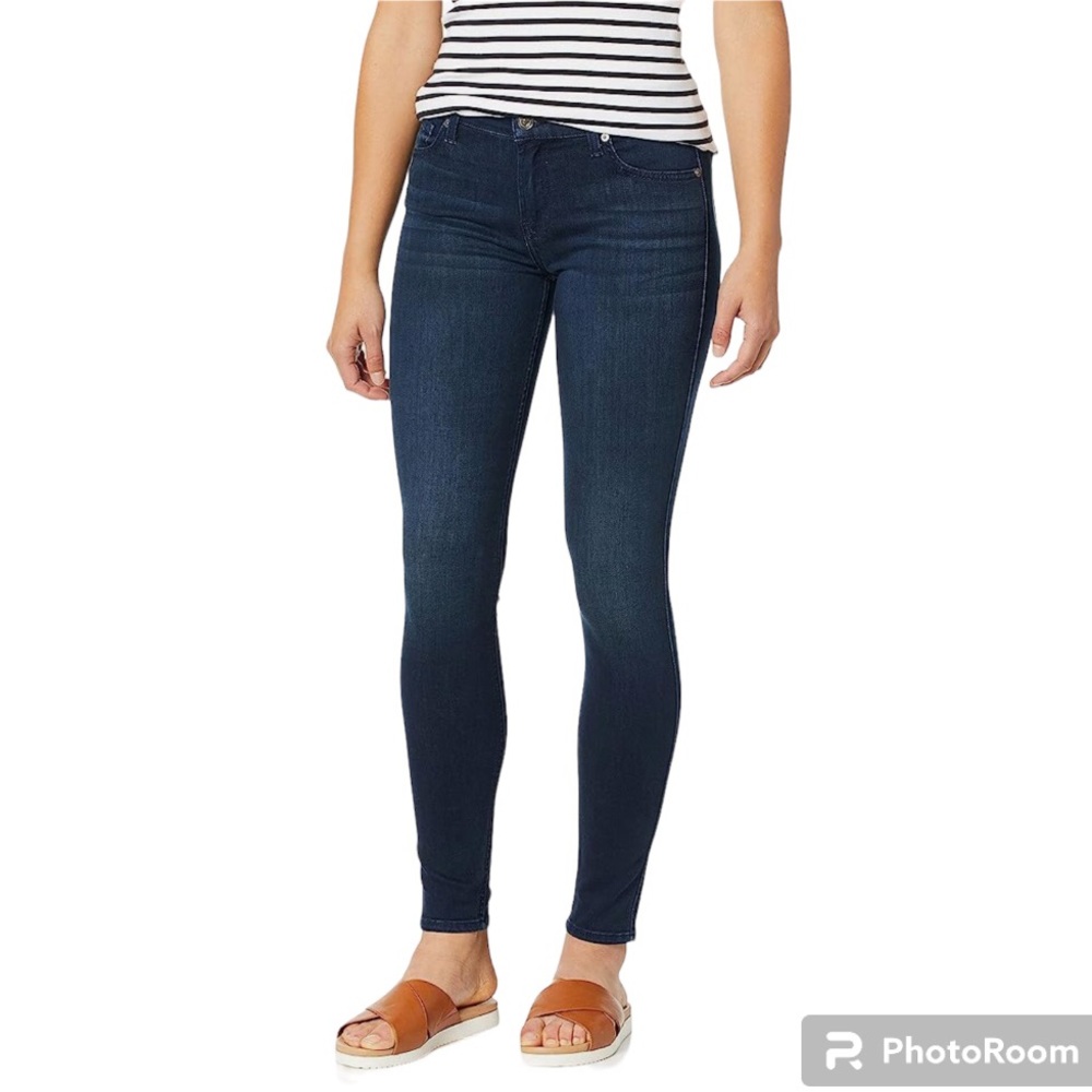 7 For All Mankind Women's Gwenevere Ankle Skinny Mid Rise Jean
